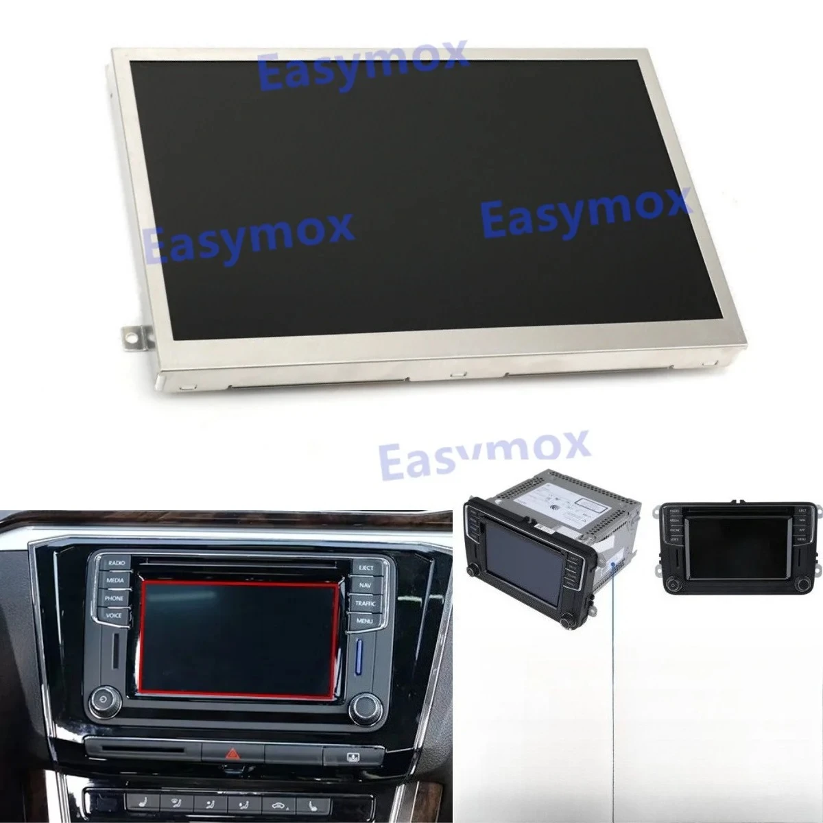 

6.5'' LCD Touch Screen Display For Volkswagen VW MIB STD2 200 680 600 TDO-WVGA0633F00039 TDO-WVGA0633F00045