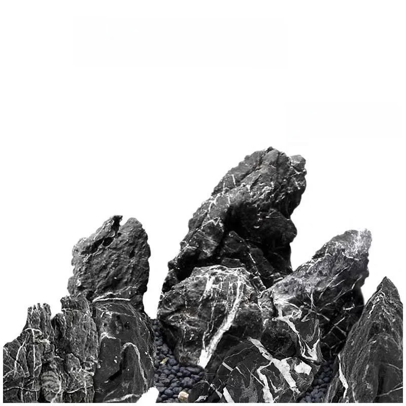 

Декоративные камни для аквариума в виде дракона, имитация горной местности, реалистичные украшения, камни для аквариума