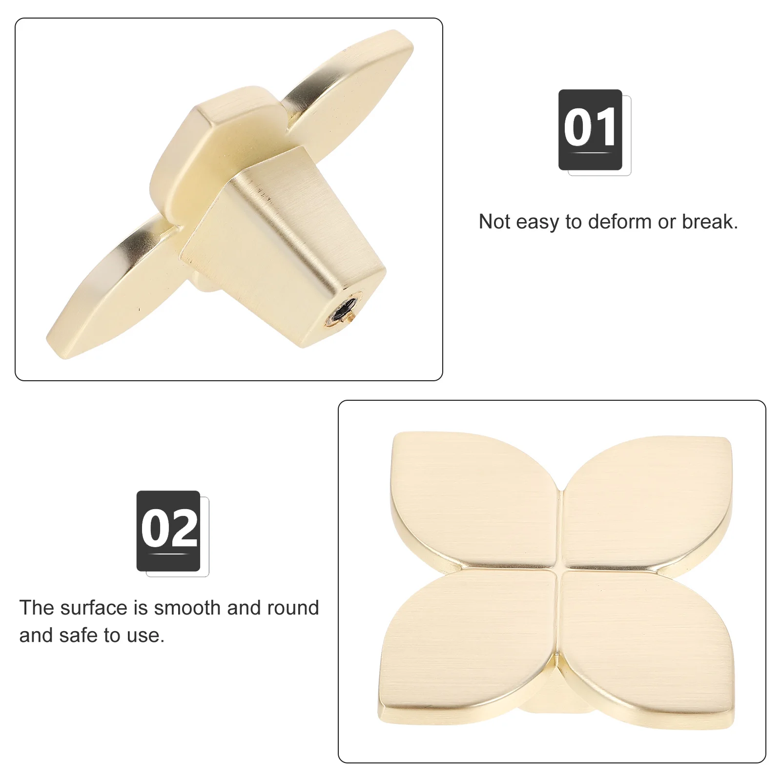

2 pcs Cabinet Knobs Set Zinc Alloy Modern Drawer Handles Kitchen Door Pulls Decorative Closet Hardware Furniture