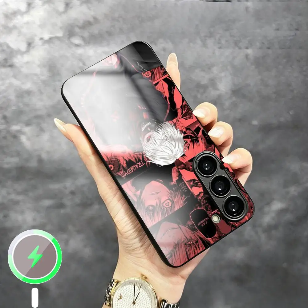 Hot Tokyo Ghoul classic anime poster Phone Case For Samsung S26 S25 S24 S23 S22 S21 Plus Ultra Fold A Glass Magnetic Case view 3