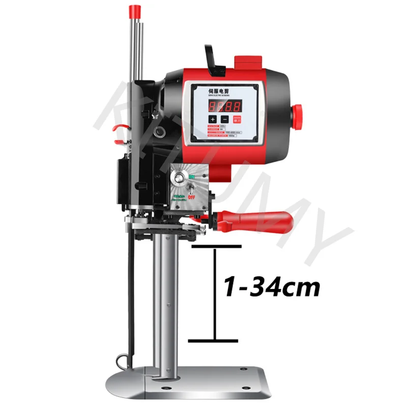 Imagem -04 - Afiação Automática Elétrica Tesoura Equipamento Faca Reta Vertical Máquina de Corte de Pano Cobertor Couro 220v