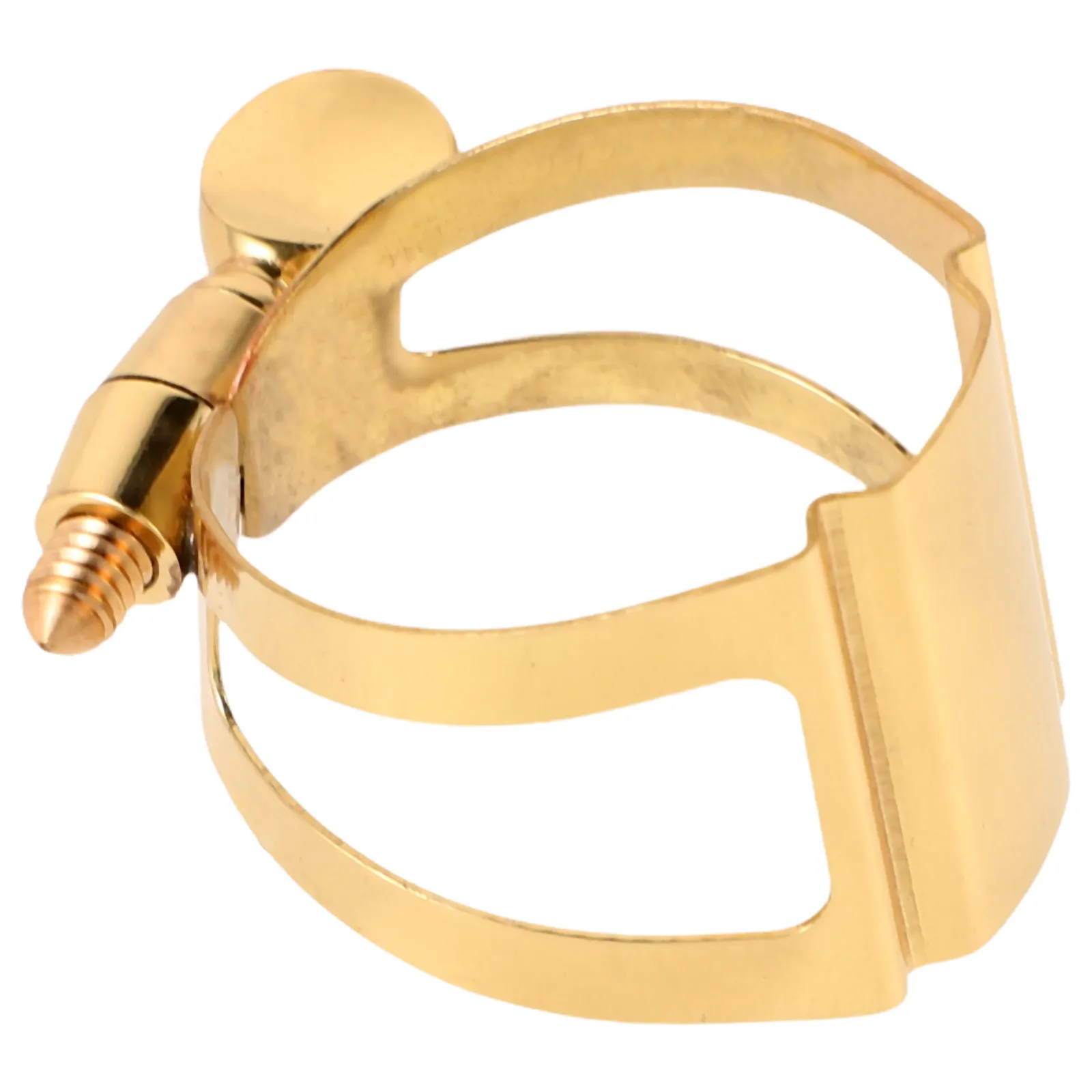 مشبك ساكس معدني من النحاس ألتو ساكسفون بلمسة نهائية ناعمة لملحقات مرفق آمن لقطعة الفم