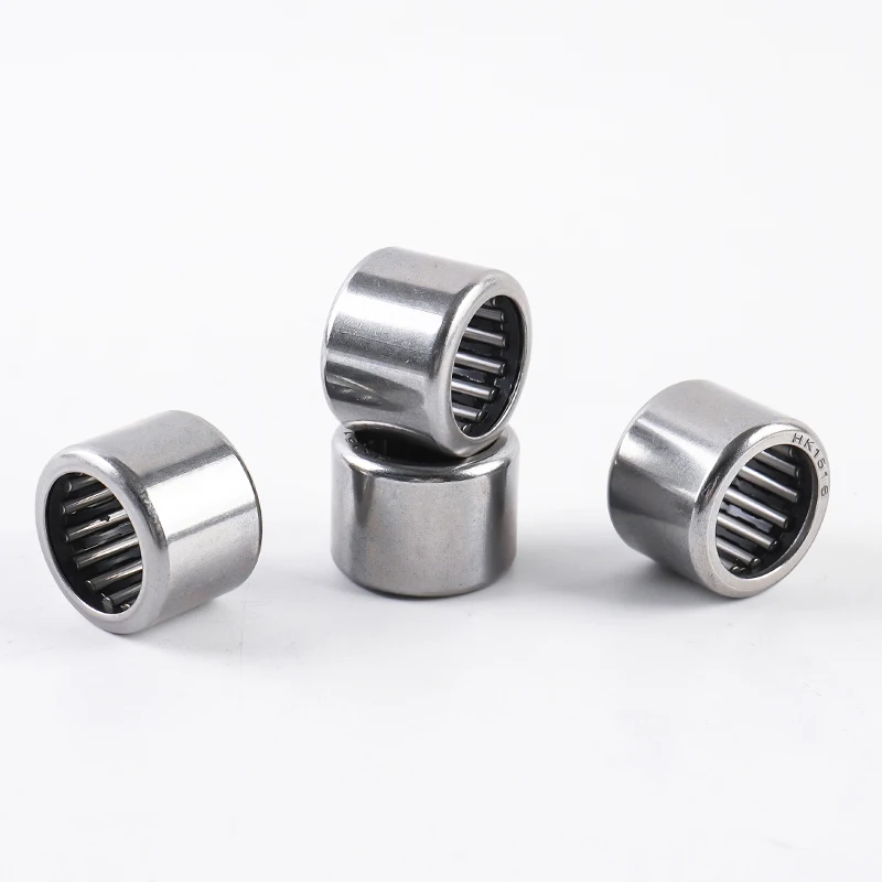 HK Needle Bearing HK0408-HK2025 4x8x8mm - 20x26x25mm Stamped Outer Ring Needle Roller Bearing ID 4mm~20mm OD 8mm~20mm H 8mm~25mm