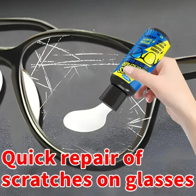 Eyeglasses Scratch Repair Cream Lens Scratch Remover Polish Cleaner For Glasses Sunglasses Optical Lens Cleaning Care