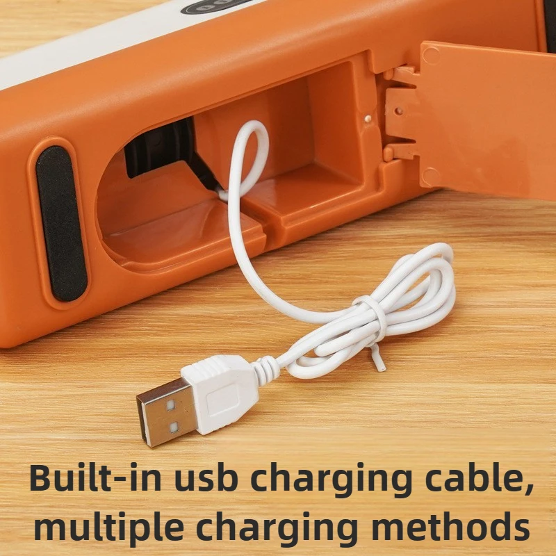 آلة مبراة السكاكين الكهربائية الأوتوماتيكية المدمجة - مرحلة مزدوجة خشنة ودقيقة للطحن لأدوات المطبخ المنزلية