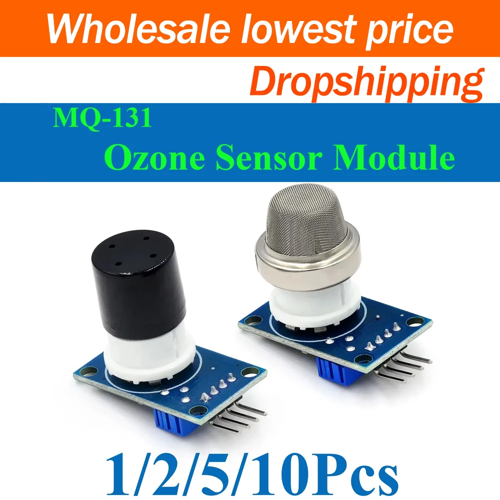 1~20Pcs MQ‑131 Ozone Gas Sensor Module O3 Concentration Detection Air Quality Monitoring Breakout Board For Arduino ESP32