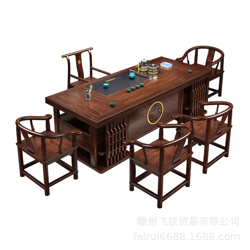 

Kettle integrated table household coffee table
