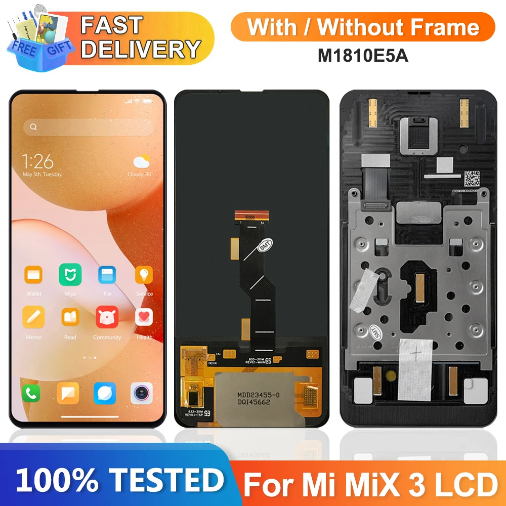 مراجعات ونصائح لشاشة AMOLED مختلطة 3 لجهاز Xiaomi Mi Mix 3