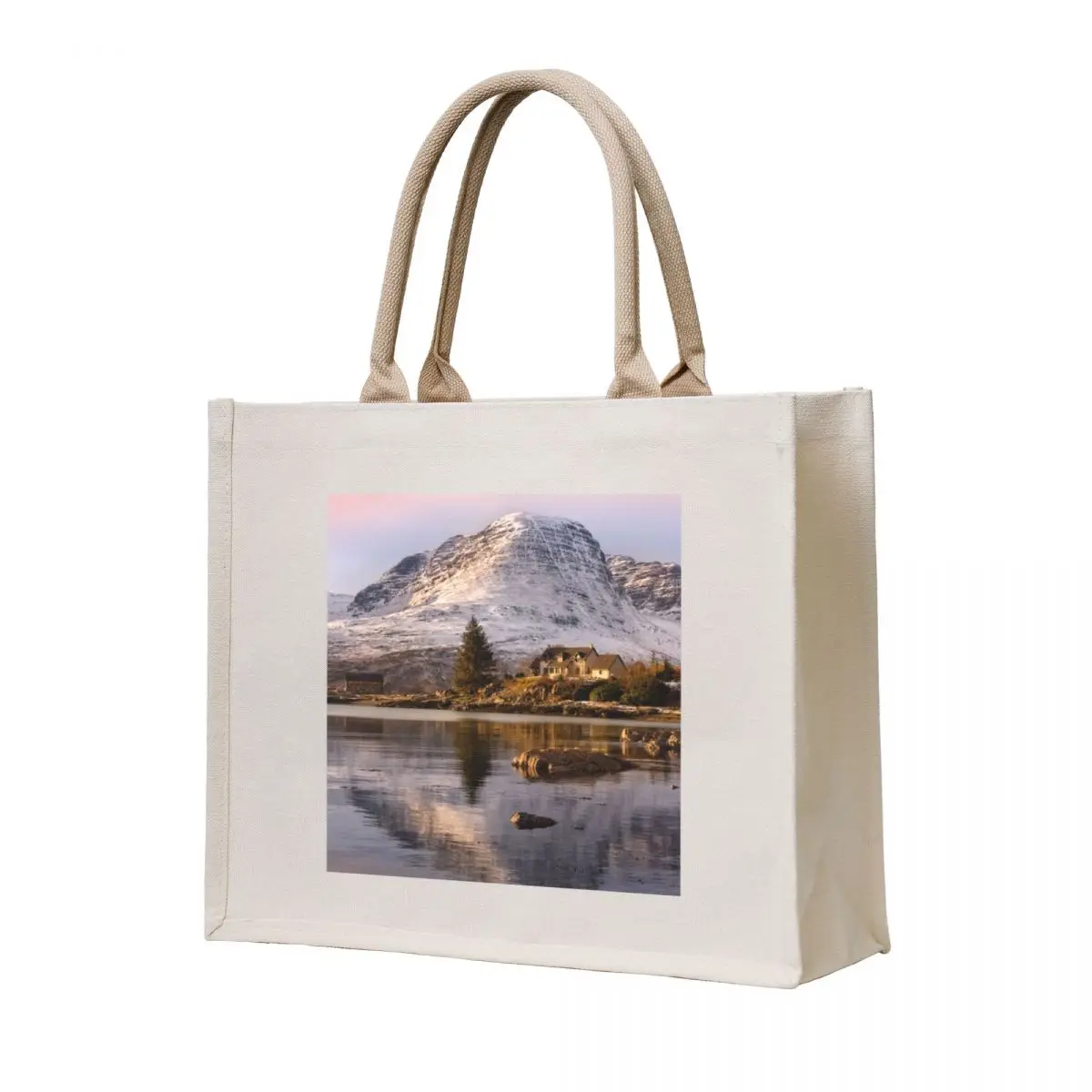 

Applecross Hills in Winter Loch Kishorn NC500 Scotland. Tote Bag eco pack great bag Canvas shoping bag
