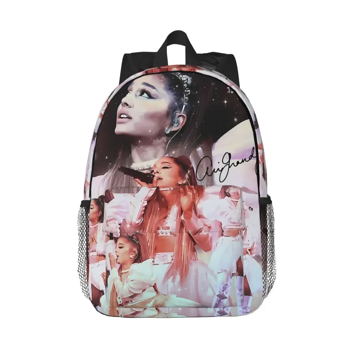 Ariana Grande Singer Yes And Merch Songs Backpack Hot Sale Daypack Boys Girls BookBag Shoulder Bags for Men Women Kid School Bag