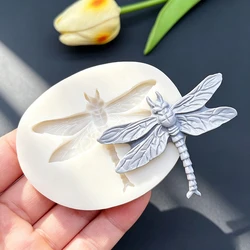 Dragonfly Silicone Sugarcraft Mold Resin Tools Cupcake Baking Mould Fondant Cake Decorating Tools