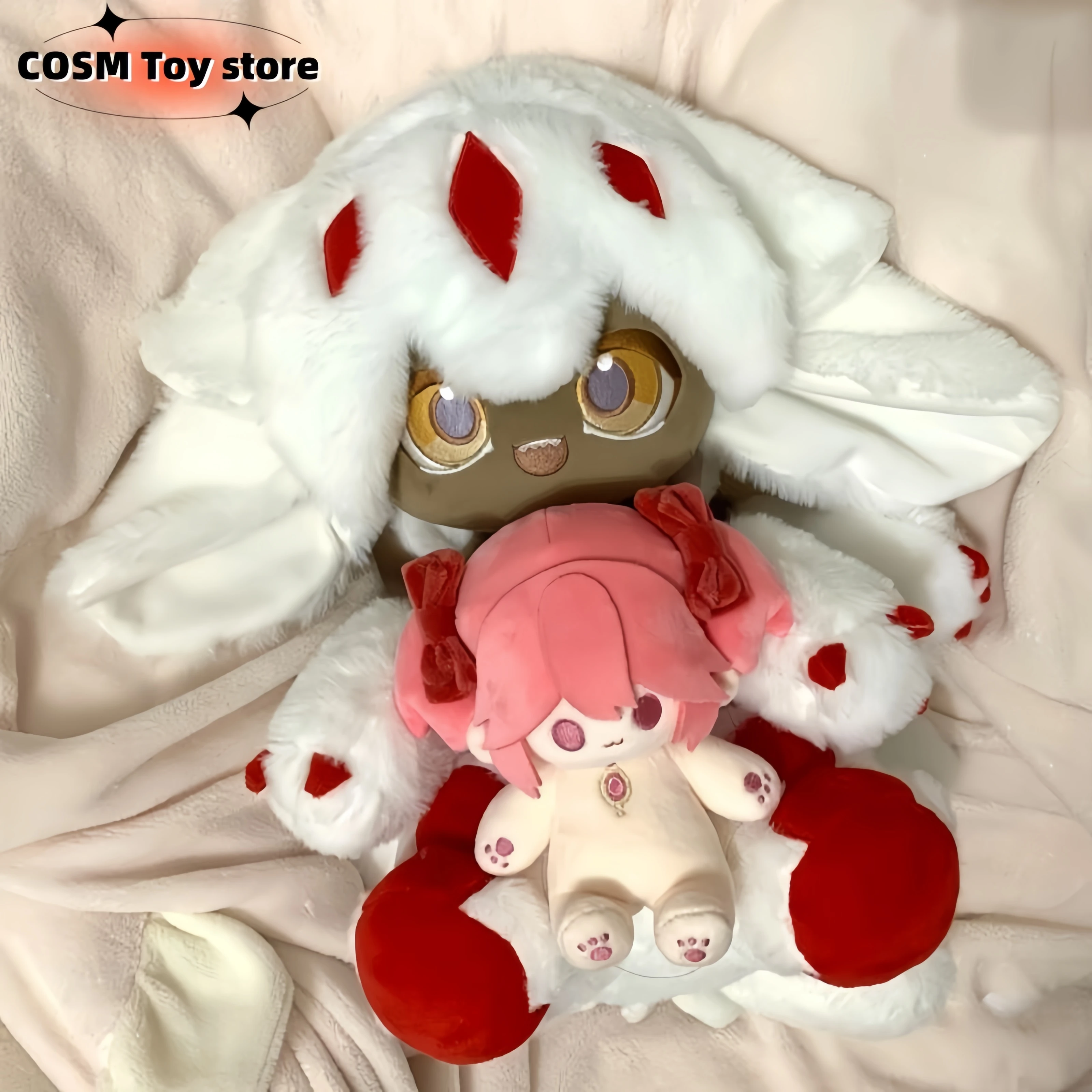 

Cosm Faputa Plush Toy 40cm Made In Abyss With Skeleton Anime Sitting Posture Cotton Plushies Pillow Gift For Anime Collectors