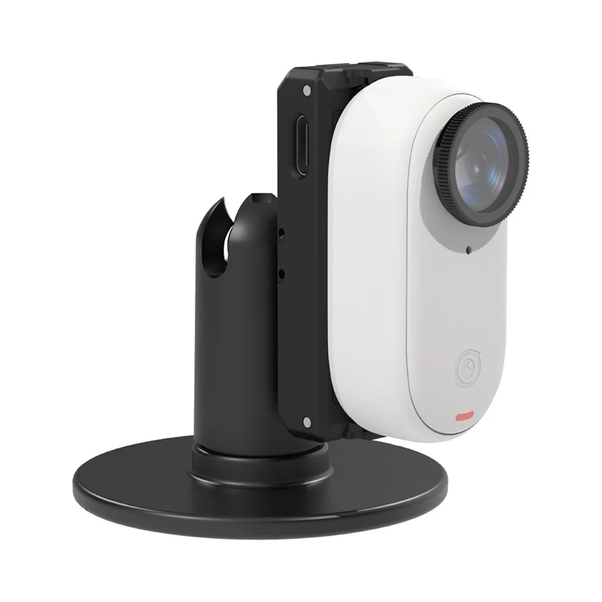 新しい調整可能なクイックリリース USB Type-C 充電磁気ピボットスタンドマウントブラケット Insta360 GO 3 カメラ用