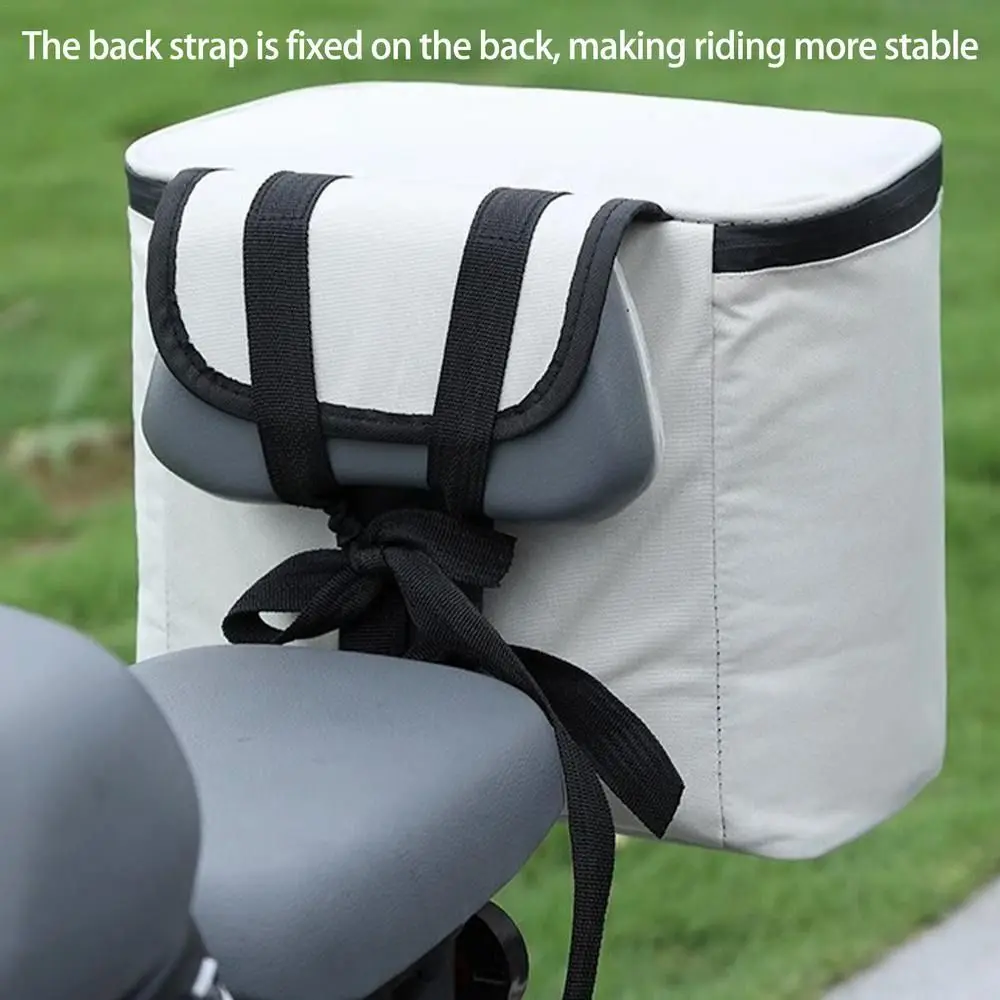 

Large Capacity Electric Vehicle Hanging Bag Practical Waterproof Motorcycle Storage Bag Zipper Durable