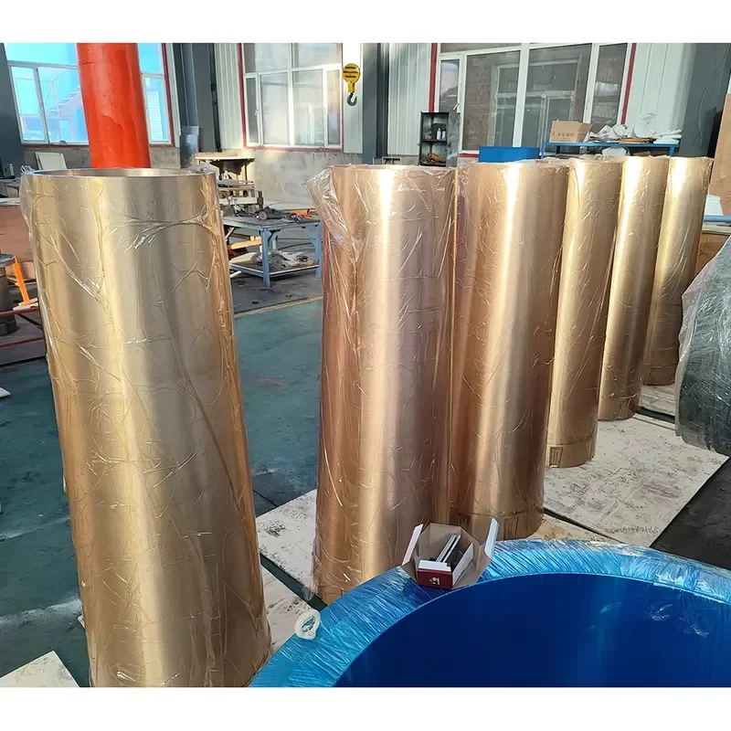 High Quality Bronze Bushing for Cone Crusher Spare Parts Durable Mining Machinery Replacement Component Supplier Factory
