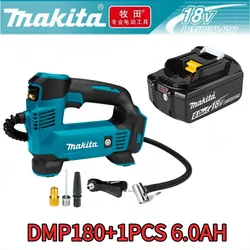 Original Makita DMP180 18V Cordless Inflator 121 PSI Digital Pressure Gauge Auto-Off for Car Bike Sports Balls