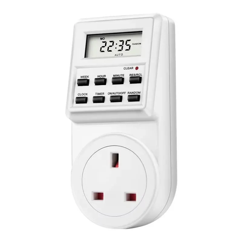 2026 Hot Sale Small Screen Switch Socket for Air Conditioner Kitchen Timer