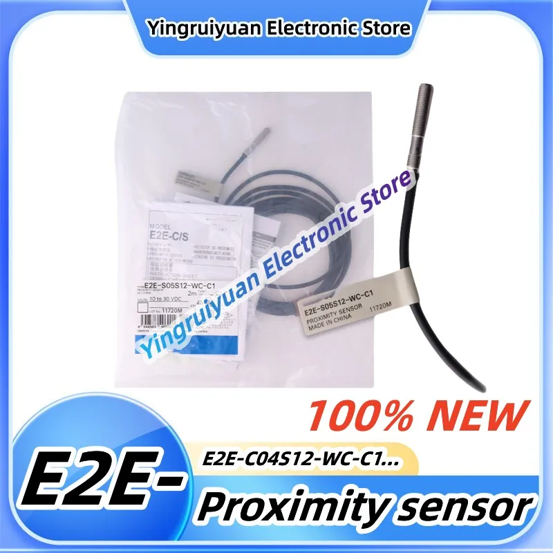 

Proximity sensor E2E-C04S12-WC-C1 S05S12 C03SR8-WC-B1 S04SR8 C05S01 original brand new