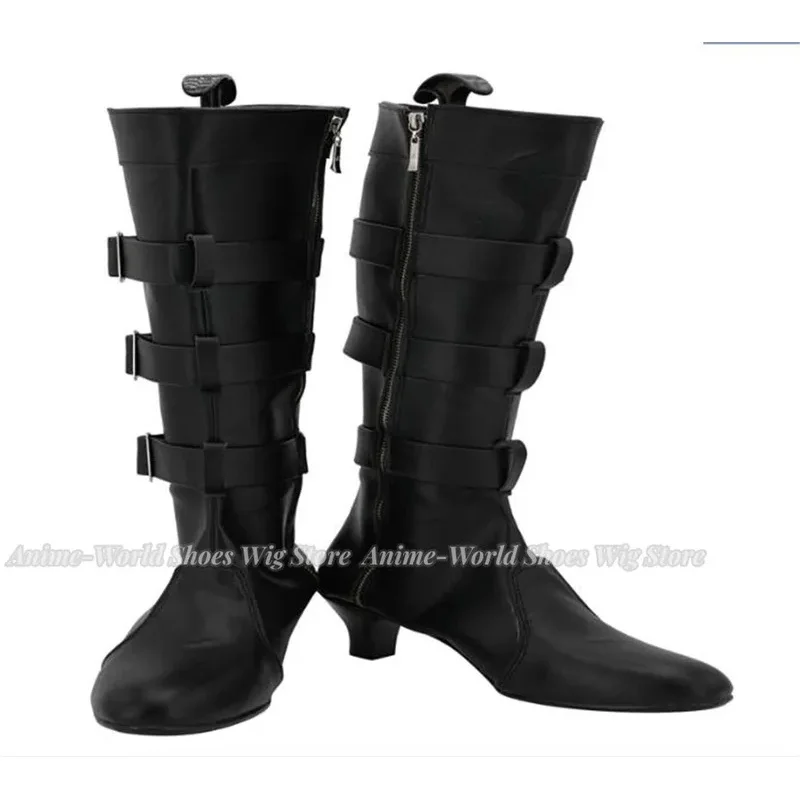 

2025 11 FGO Alter Mash Kyrielight Saber Cosplay Boots Game Jeanne d'Arc Fate Grand Order Women High-heeled Shoes C