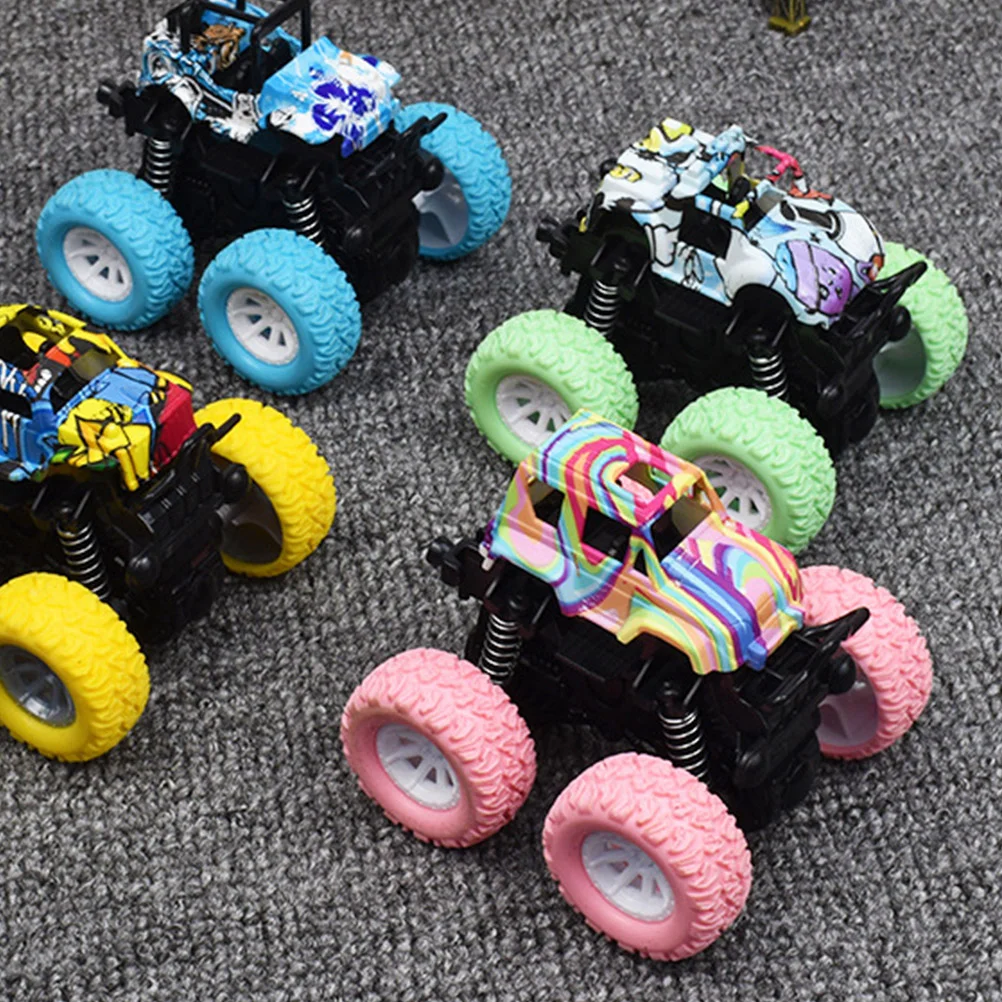 Kids Educational Toys Cars Vehicle Inertia Four Wheel Drive Children Mini Children’s