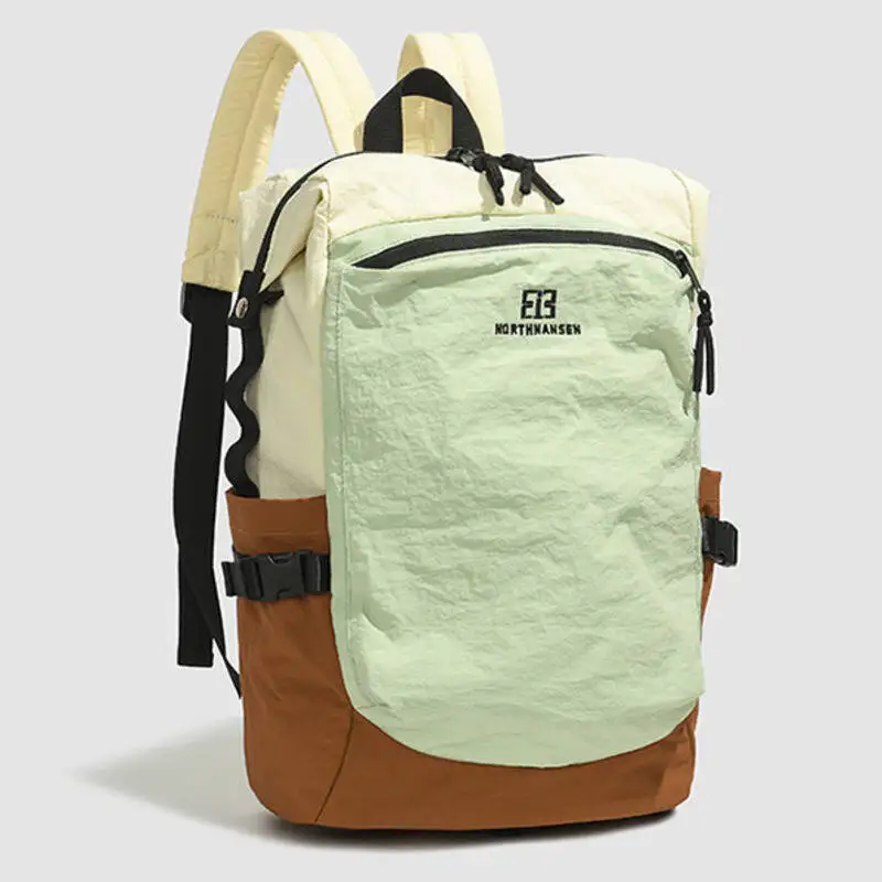 New Backpack Waterproof Nylon Large Capacity with Multiple Pockets Adjustable Straps Durable for Daily Commute Travel Outdoor