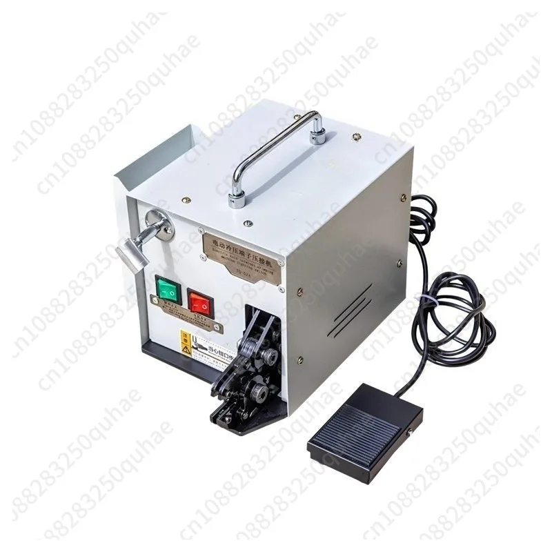 Electric Terminal Crimping Machine, Crimp Tool for Tubular Terminals, Bare Pins & Jumper Wire Terminals