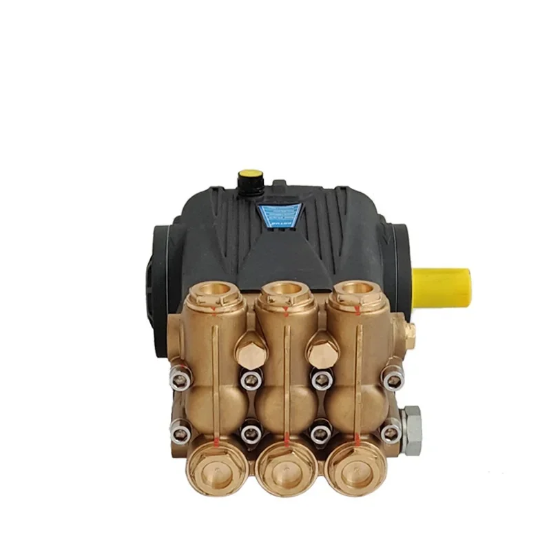 NF High Pressure Washer Pump DS Brass Triplex Plunger Pump 150-350Bar 22-72LPM Ceramic Piston Pump for Industrial Washing Machin