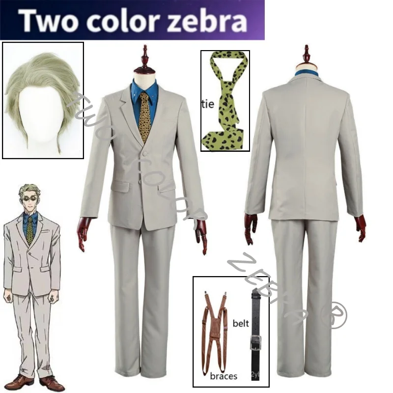 

Nanami Kento Cosplay Anime Jujutsu Kaisen Costume Shirt Coat Tie Suit Set Clothes Props Carnival Comic Con Party Role Play Suit