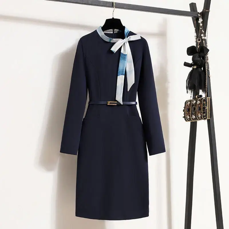 Uniforme de asistente de vuelo para mujer, traje de trabajo de alta gama para Asistente de Hotel, atuendo de negocios, moda de verano, nuevo, 2023,