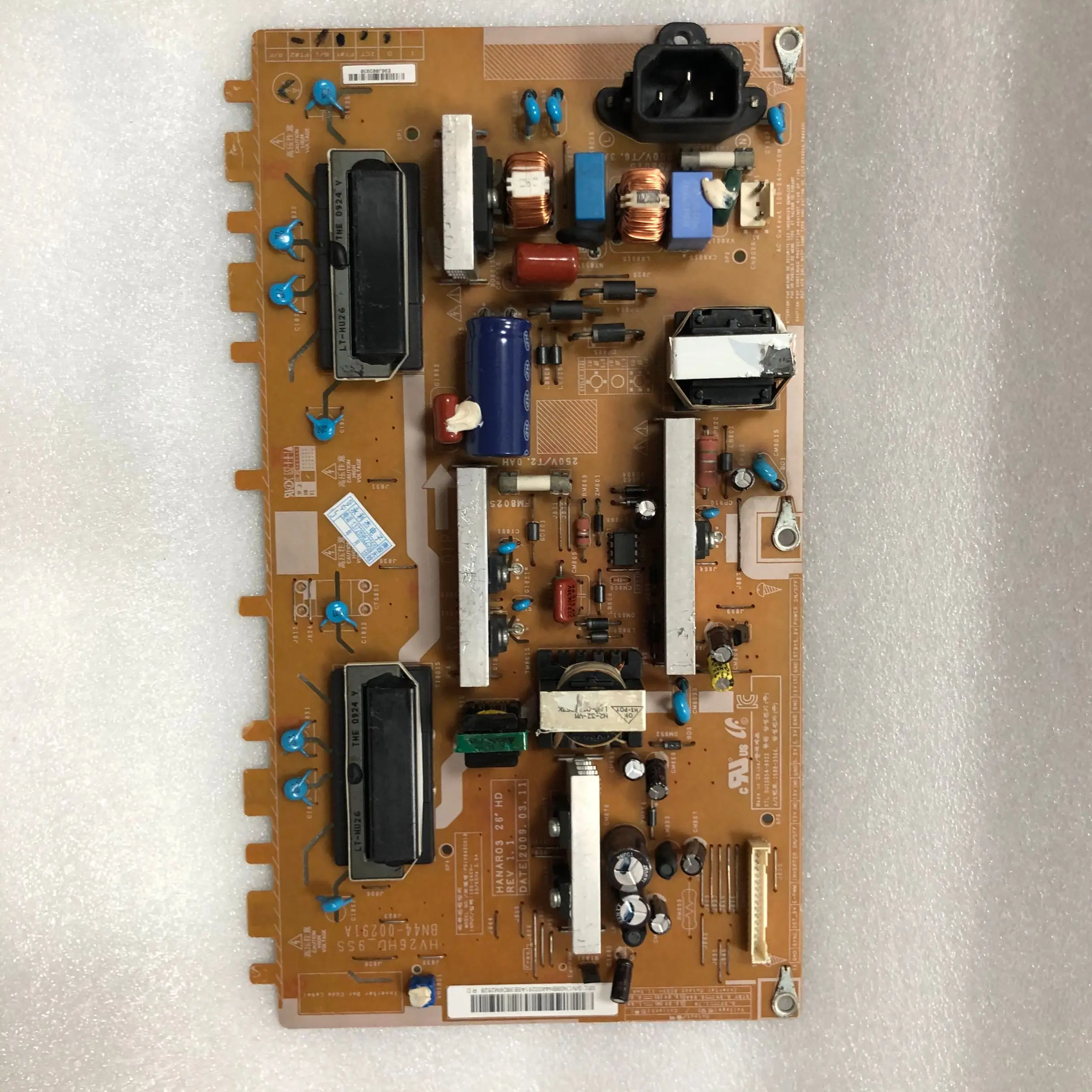 

Original LA26B350F1 power supply board BN44-00291A HV26HD-9SS