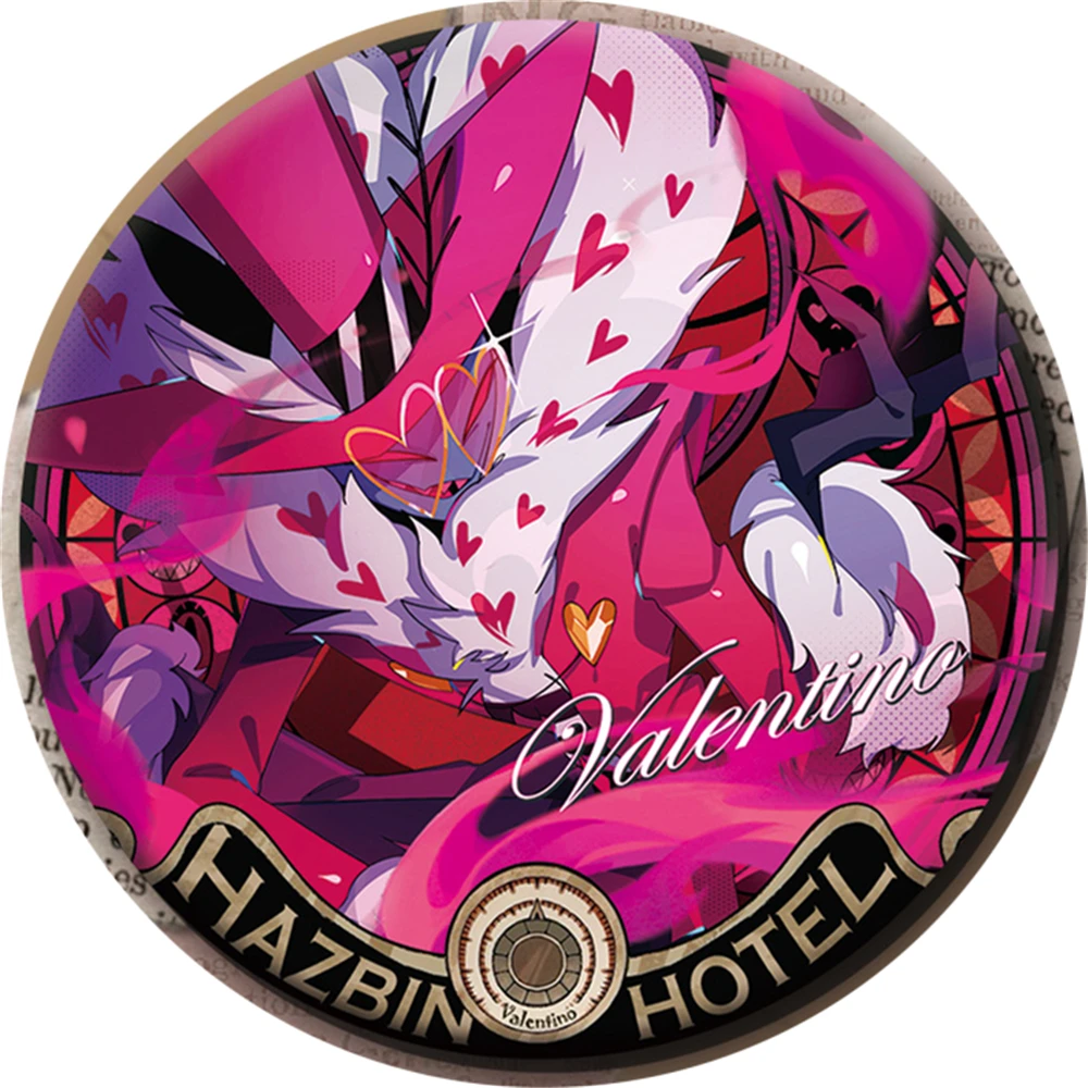 58 مللي متر أنيمي هازبين تشارلي مورنينجستار فاجي ألاستور تأثيري حلي شارة دبوس SPTE صفيح بروش ﻿   الدعامة جيلف