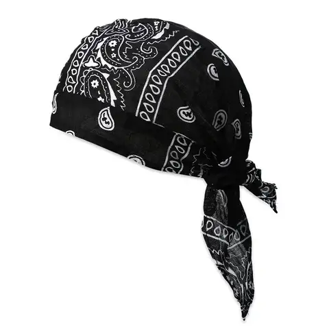 Män Kvinnor Snabbtorkande Huvudduk Bomull Pirathatt Utomhussport Cykling Bandana Svettabsorberande Cancer Chemo Cap Muslimsk Turban 8 best sales bandana biker - №1