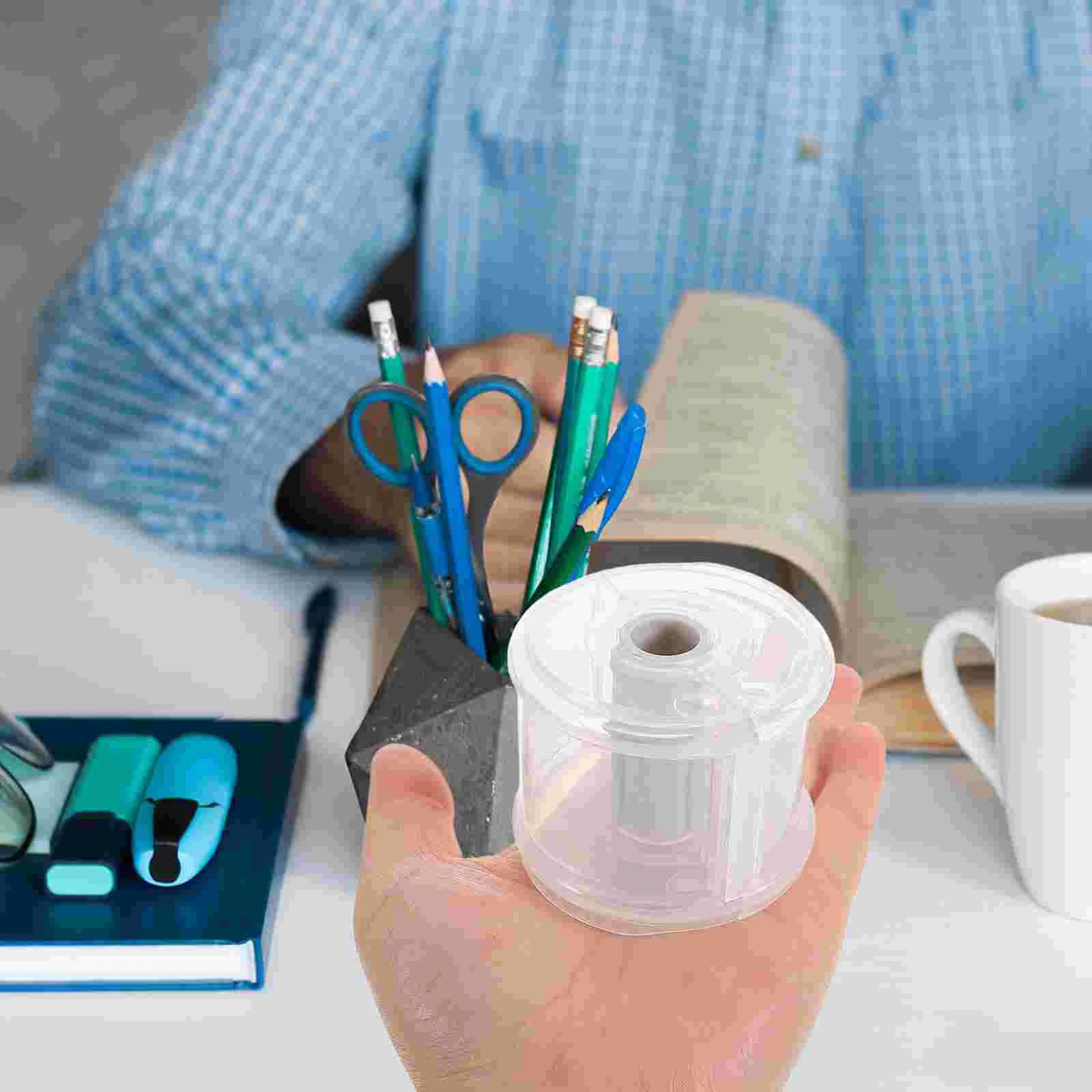 4 Pcs Tape Storage Box Plastic Dispenser Household Convenient Holder Portable Accessory Supply Glue