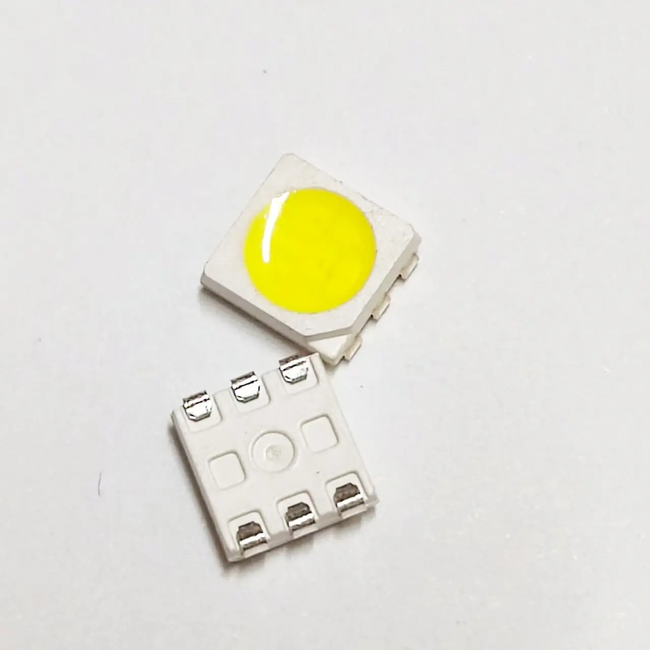 100 LED SMD Bead 3v luz de alta potencia 5050 W Chip blanco 0,2 k blanco cálido 6000k blanco natural 3000k 10-12lm, 4000 Uds.