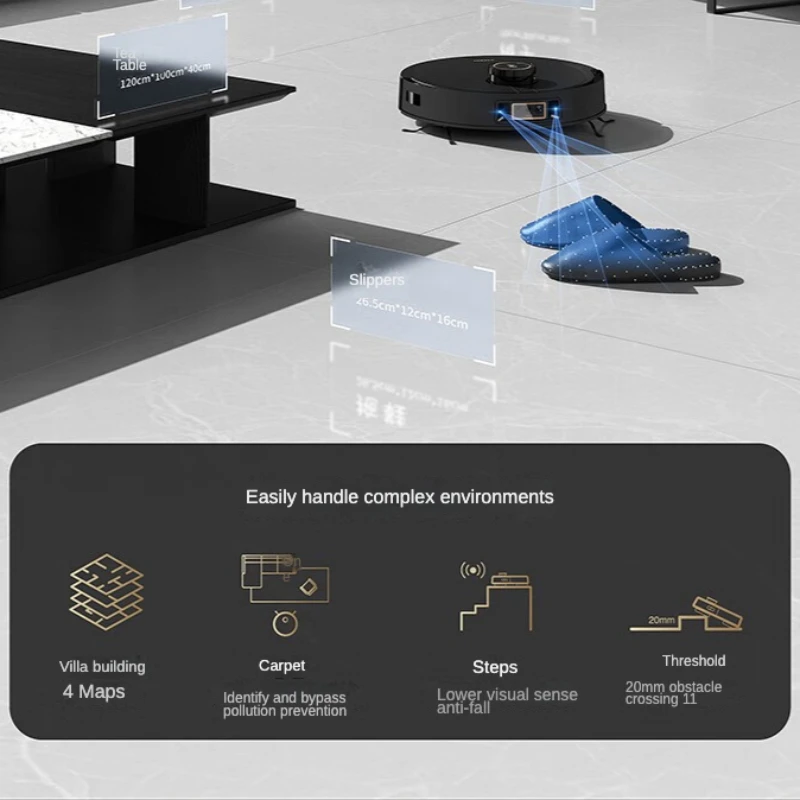 2022 New Ecovacs Deebot X1 PRO OMNI 5500pa Vacuum Cleaner Sweeping Robot Sweeping mop Cleaning Automatic Vacuum Cleaner