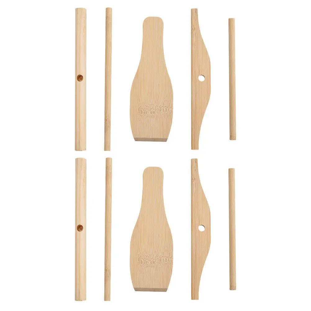 

2 set Bamboo Pancake Spreader Spatula For Breakfast Maker Omelette Cooking Utensils Kitchen Gadget Crepe Spreader Pie Tool Home