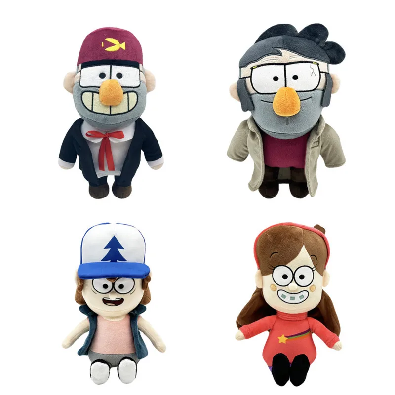 

New Anime Gravity Falls Plush Doll Toy Cartoon Cute Soft Bill's Book Of Monsters Plush Toy Doll Periphery For Kid Gift