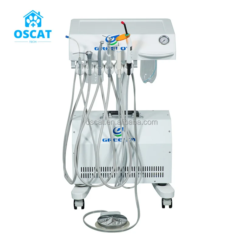 Veterinary Instrument Pet Animal Dental Workstation Self Contained Drainage Bottle for Vet Use
