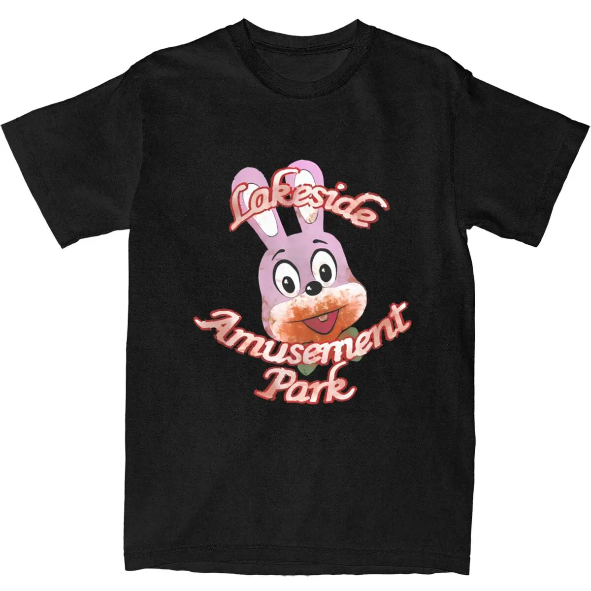 Silent-Hill Lakeside Park T Shirt Summer Rabbit Funny T Shirts Pure Cotton Hipster Tee Shirt For Men Short-Sleeve Clothes