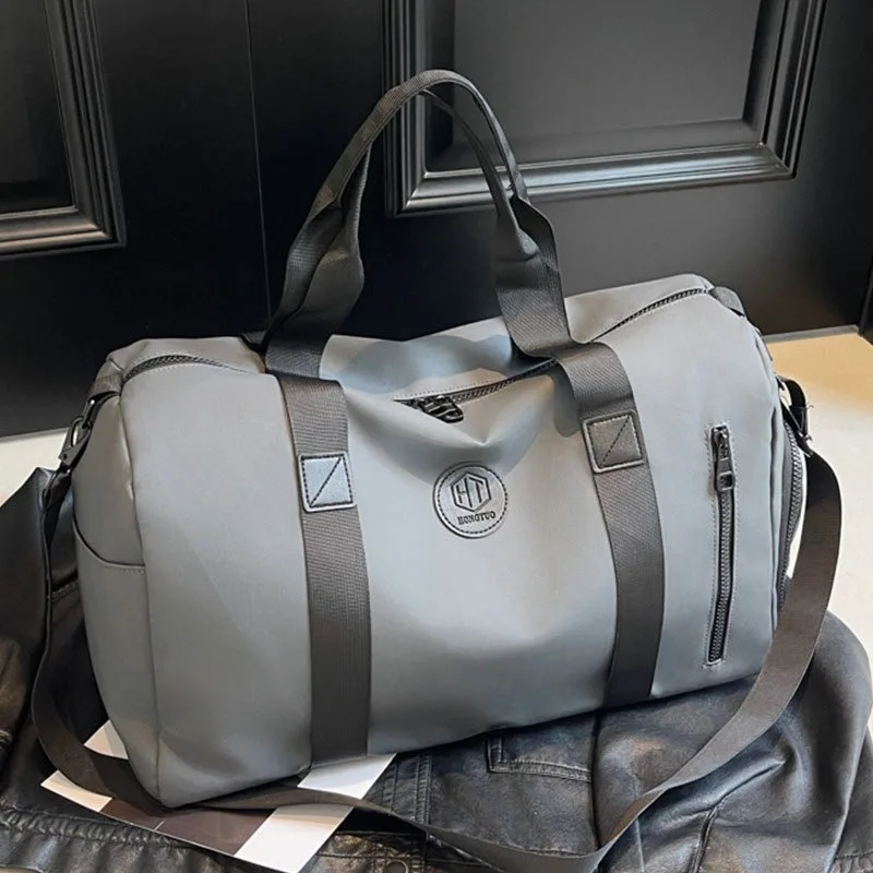 Sports Large Capacity Gym Yoga Bag Portable Messenger Weekender Travel Bag Dry Wet Separation Sports Training Package