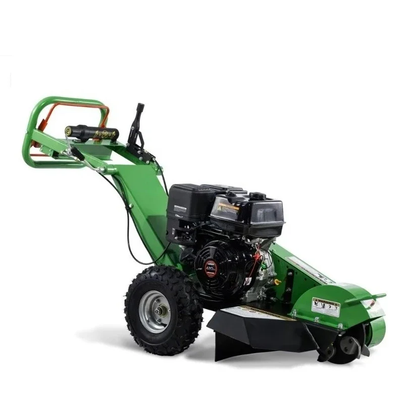 7HP  Forestry adopts  motor powered tree root grinder stump grinder