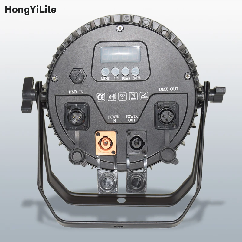 18x12W RGBW 4IN1 Waterproof IP65 Par Led Stage Light  DMX Control Projector Outdoor DJ Disco Wedding Party Lights