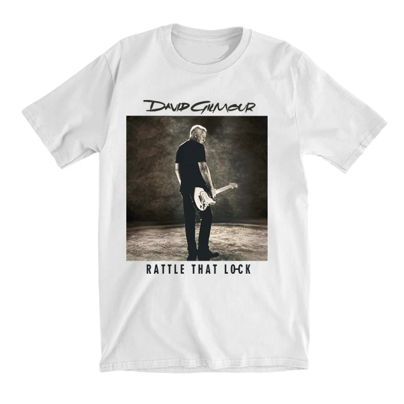 David Gilmour Pink Floyd Pink Floyd Guitarist Gilmour Women's Print T-Shirt Men's Short Sleeves