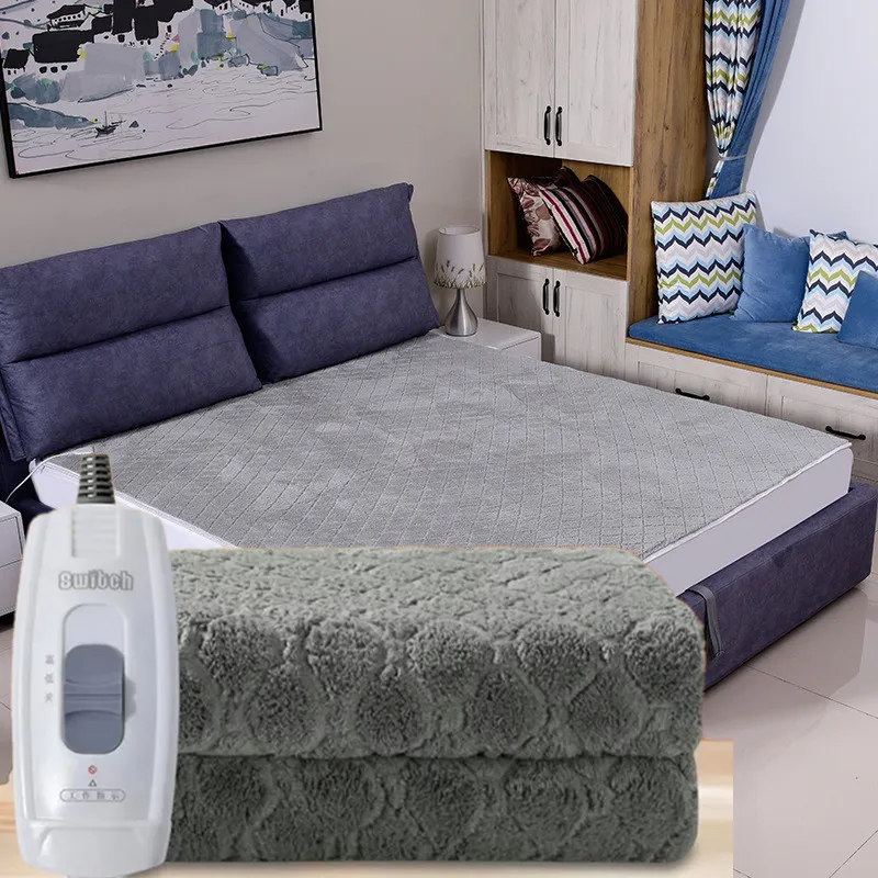 150X70cm Electric Blanket Electric Blanket 3 Gears Single Double Body Warmer Blanket 220V Voltage Heated Pad Sleeping Blanket