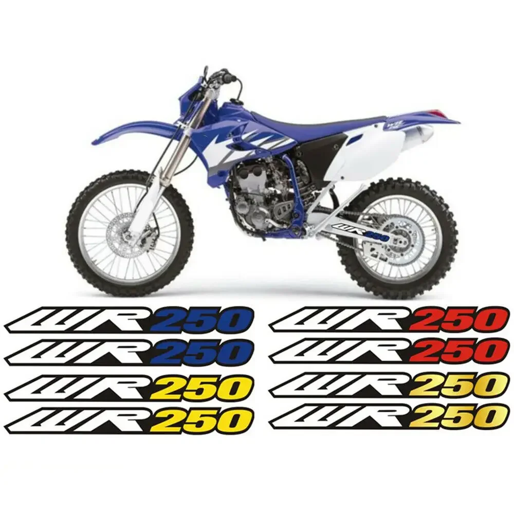 Swing Arm Chain Drive Shaft Air Box Reflection Stickers Decal For YAMAHA WR250 WR250F WR250R WR250X WR250Z WR 250 250F 250R 250X