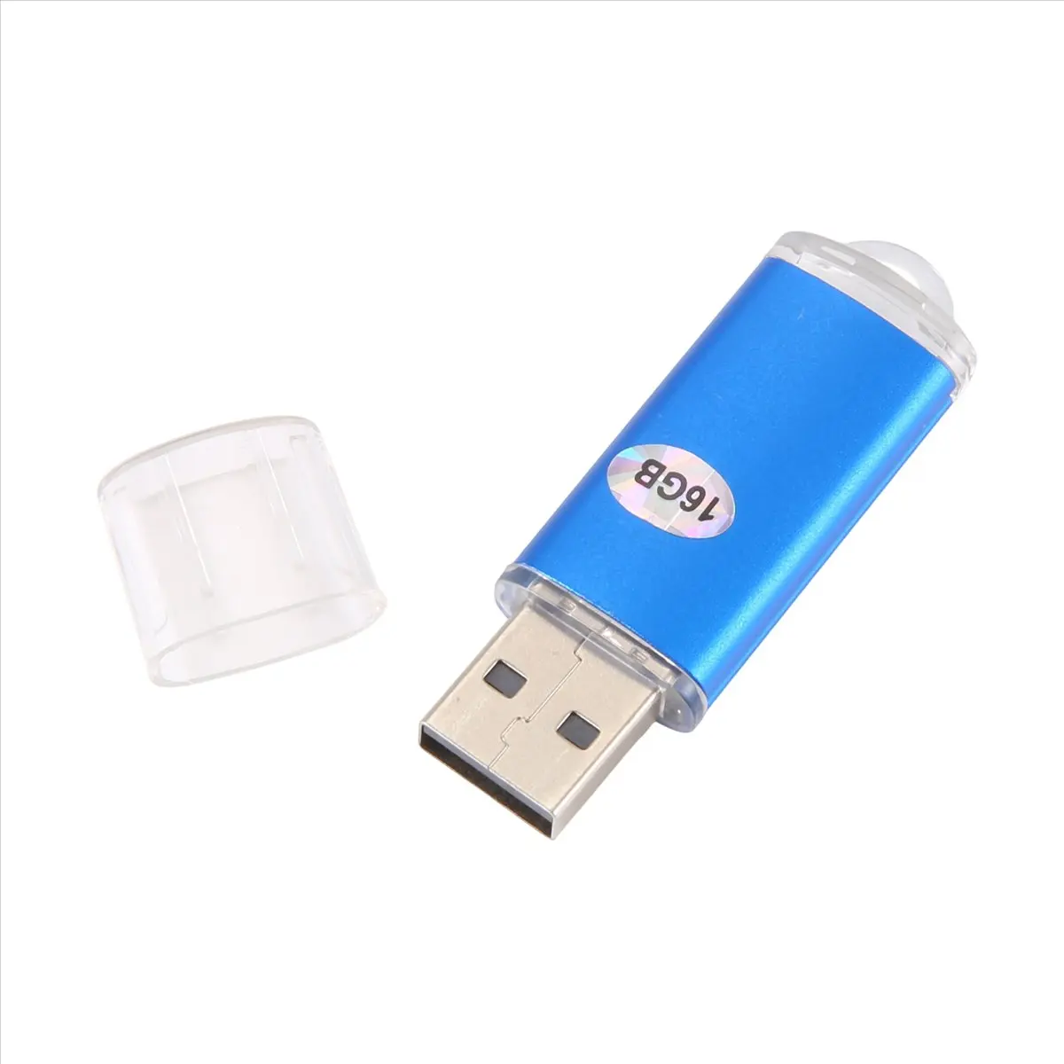 TCE USB Memory Stick Flash Pen Drive U Disk for PC TV Color:Blue Capacity:16GB