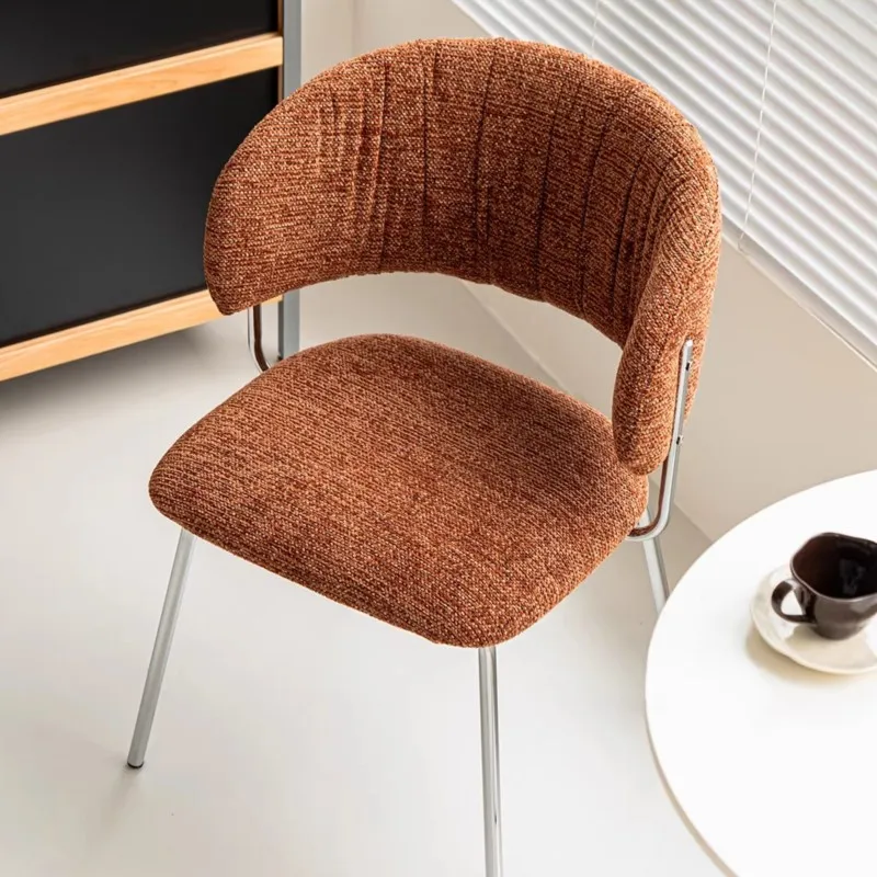 MOMO Nordic Soft Bag Dining Chair Designer Home Baghouse Backrest Chair Simple Office Chair Leisure Desk Chair