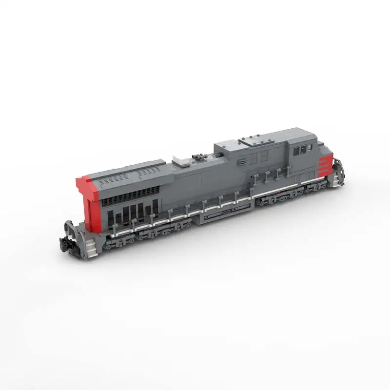 

MOC South Pacific Railway Diesel Locomotive Building Blocks Assembly Model Bricks Toys Children's Puzzle Gifts