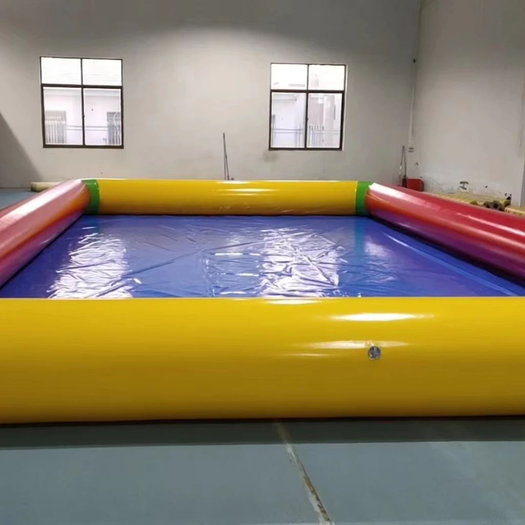 

Large Custom Inflatable Pool Outdoor Backyard Swimming Pool for Kids