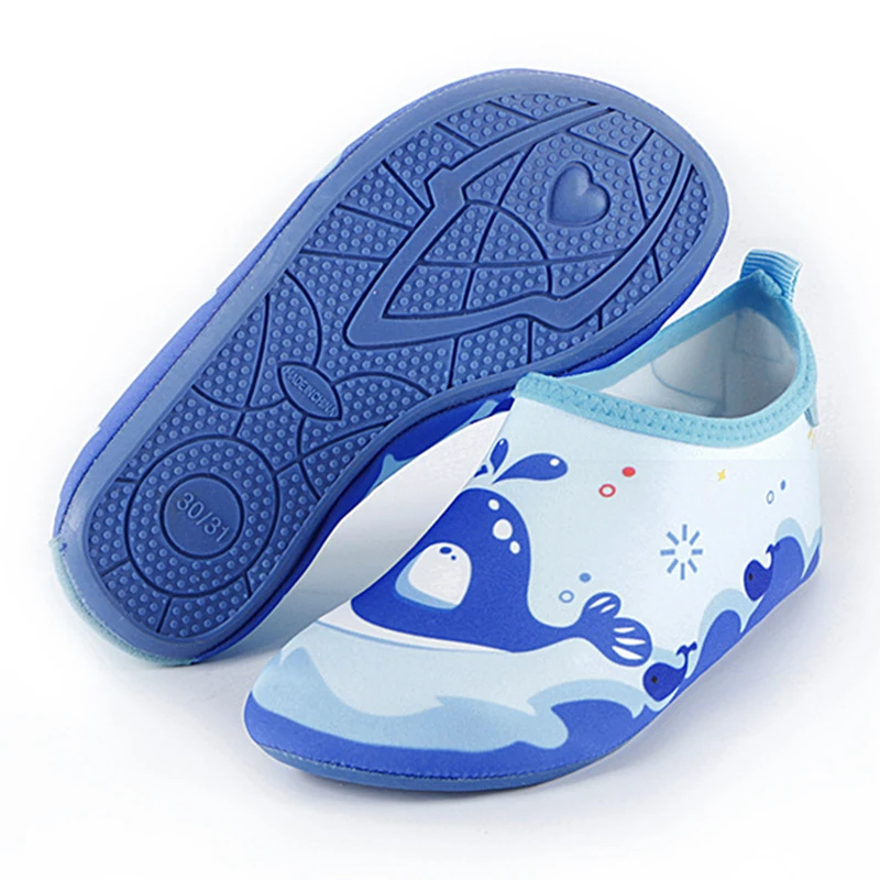 Kids Water Shoes Girls Boys Beach Swimming Shoes Quick Dry Non-Slip Water Skin Barefoot Sports Shoes Aqua Pool Snorkeling Socks